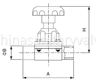 sanitary-welded-diaphragm-valve-din-KAYSEN